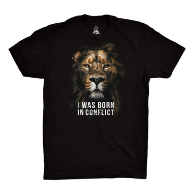 Lion Born in Conflict by MANIMAL