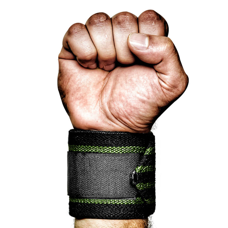 MANIMAL Veteran OD Green Wrist Wraps