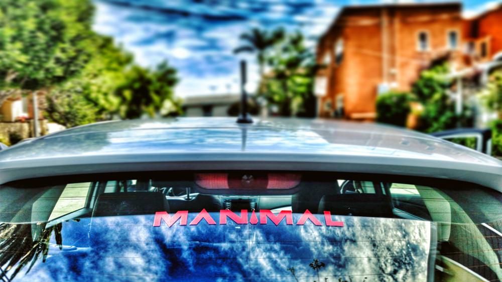 MANIMAL 12.5" Decal